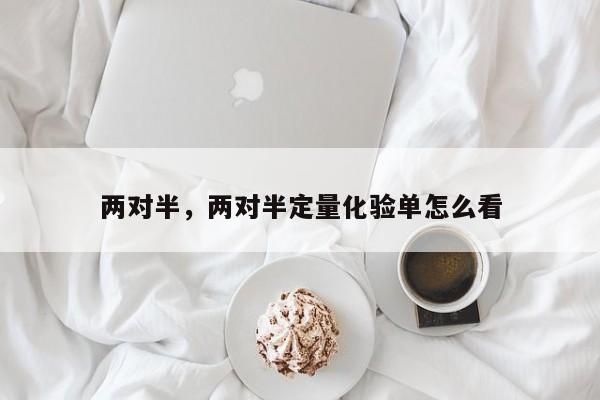 两对半，两对半定量化验单怎么看
